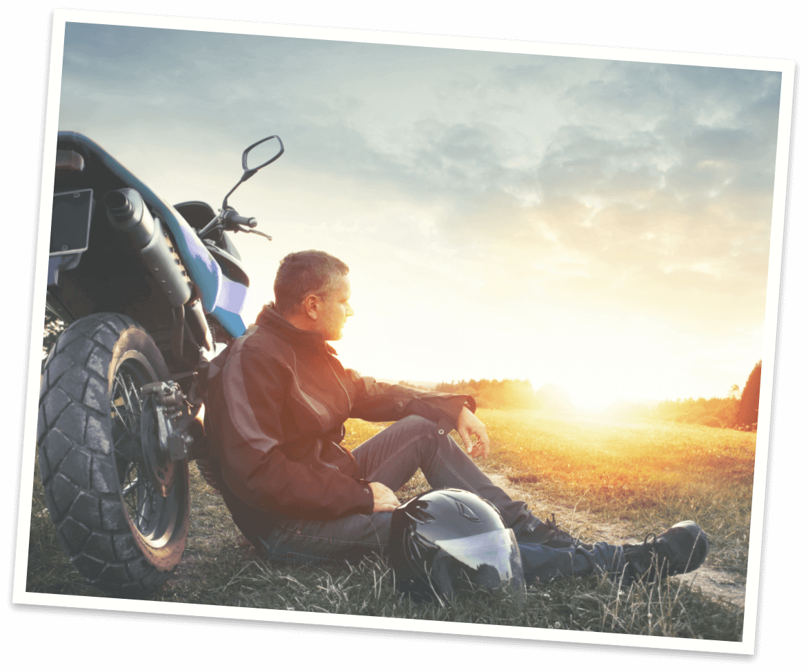 Motorradfahrer - Kulmbacher Edelherb Alkoholfrei